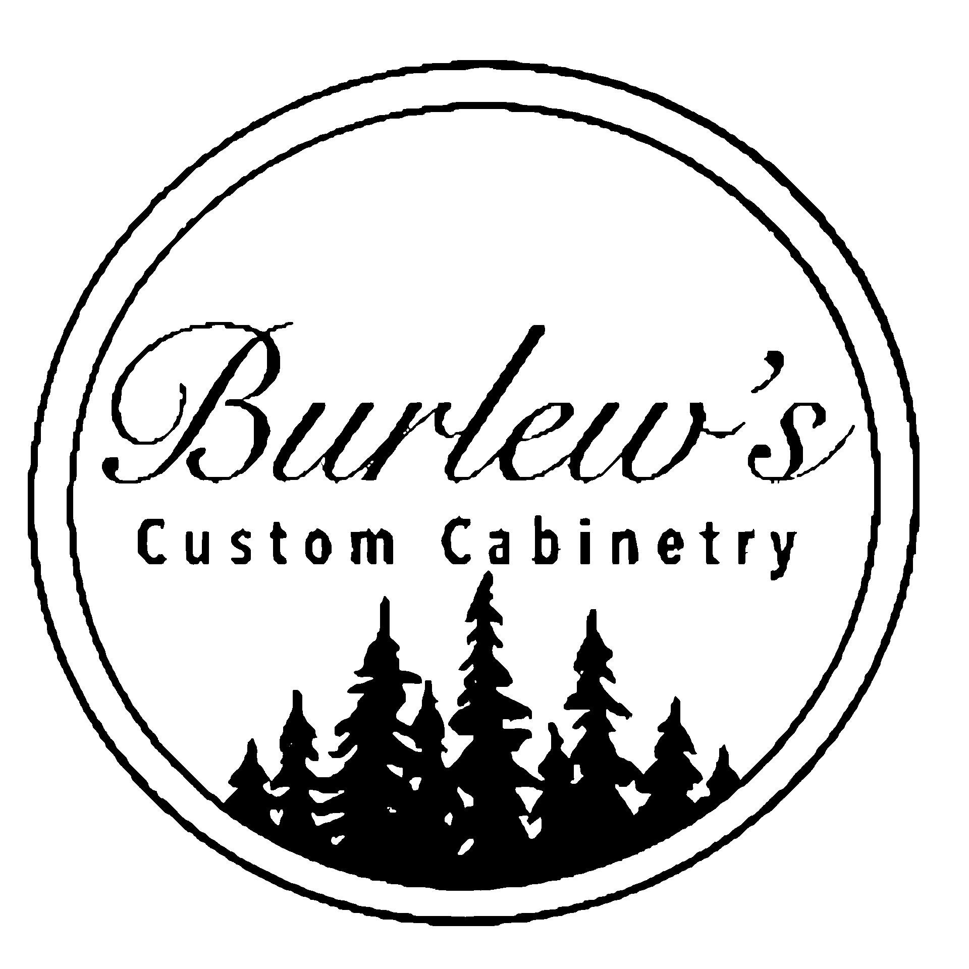 Burlew's Custom Cabinetry logo